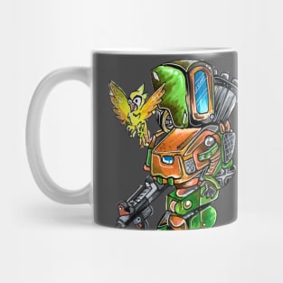 bastion overwatch chibi Mug